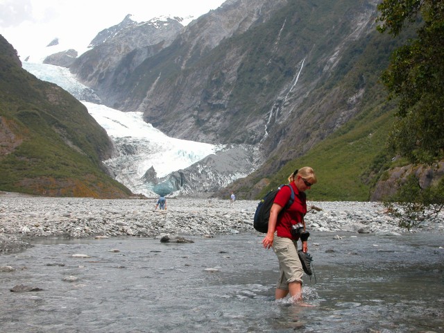 New Zealand. Frans Josef Gletsjer